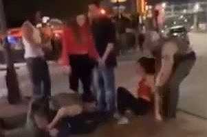 'Get Off of Her!': Bystanders Furious Over Officer's Treatment of Black Woman vs White Woman During a Fight