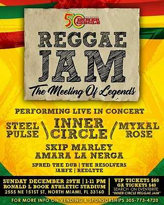 (BPRW) Reggae Jam - Meeting of the Legends is a family friendly reggae music festival and will hold a number of the worlds biggest reggae stars. | Black PR Wire, Inc.