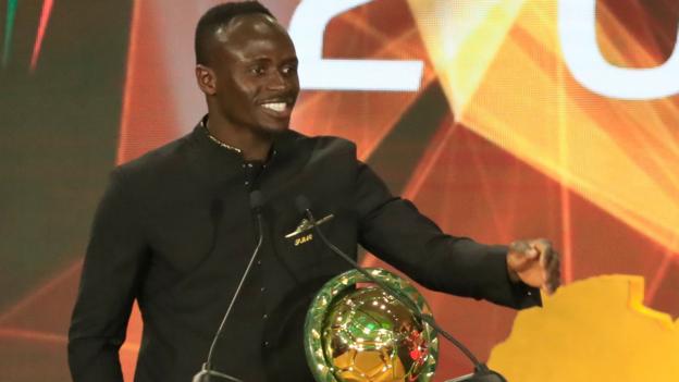 Sadio Mane: Liverpool and Senegal forward named Caf African Player of the Year