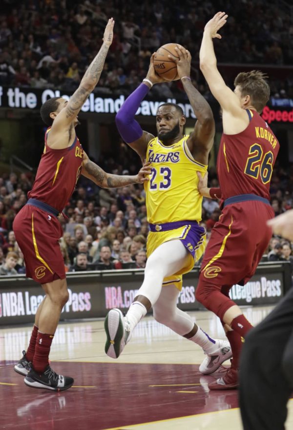’A Hero Has Come Back:’ Cleveland Thanks LeBron, Who Carries Lakers Past Cavs