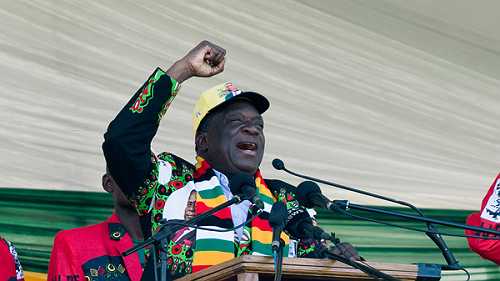 Zimbabwe's President Emmerson Mnangagwa Unharmed After Explosion At Campaign Rally
