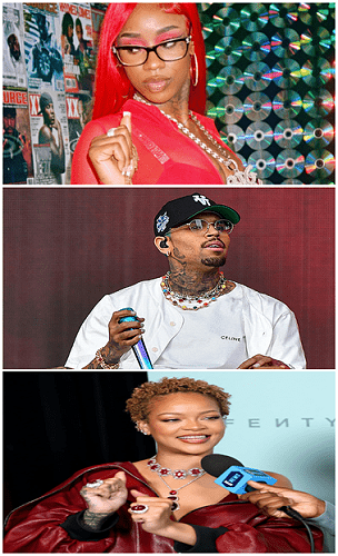 Rihanna, Chris Brown, and Sexyy Red: The Collab Rumor Shaking Up Music.