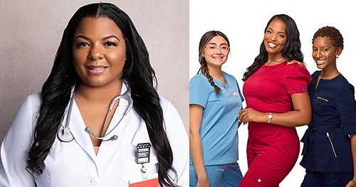 From Foster Care and Welfare, Black Mom of 2 Makes History as a Nurse With Her Own Apparel Line For Other Nurses