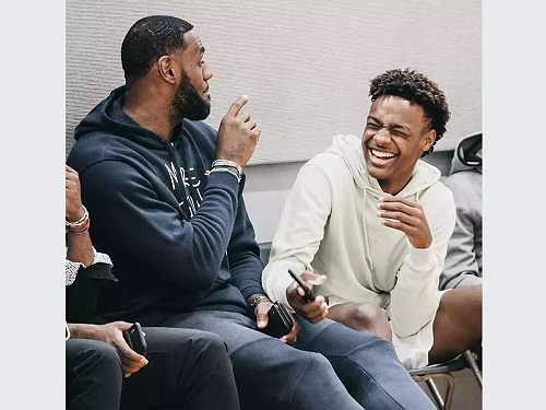 LeBron James on why playing with son Bronny is his No. 1 accomplishment - Face2Face Africa