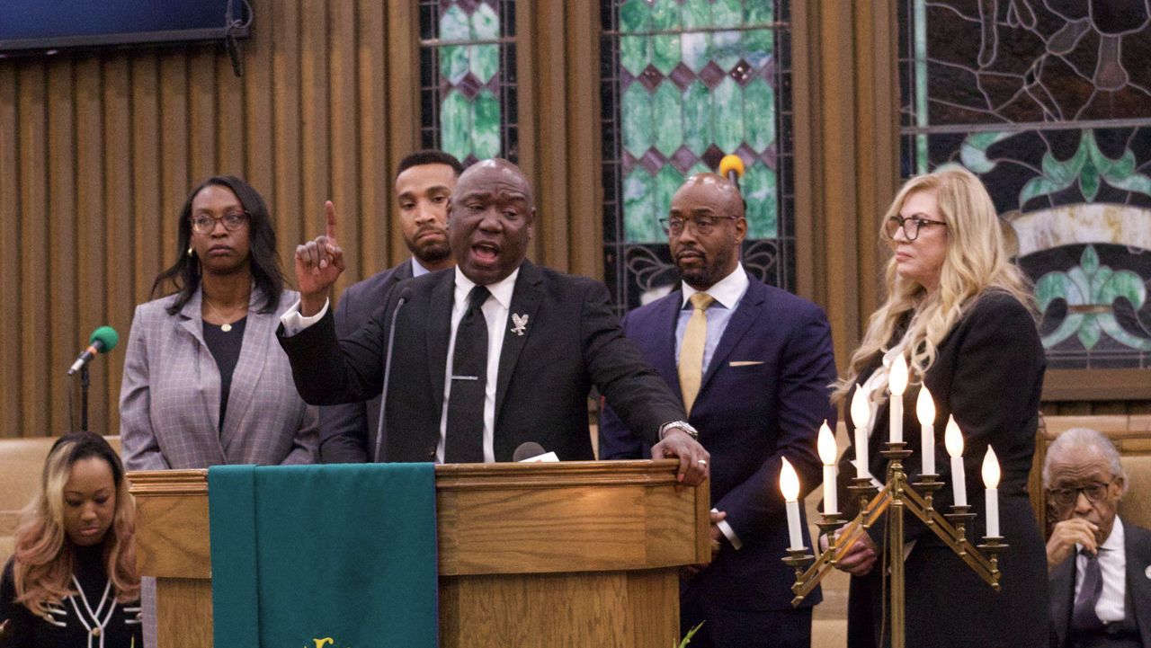 Rev. Al Sharpton and Attorney Ben Crump Honor the Lives Lost in the Eaton Fire at Memorial Service Rev. Al Sharpton and Attorney Ben Crump Honor the Lives Lost in the Eaton Fire at Memorial Service