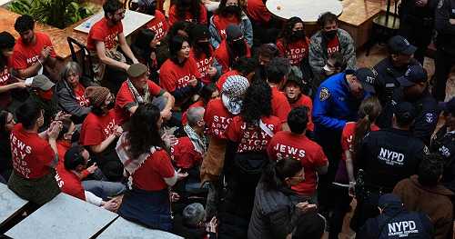 Protests erupt at Trump Tower in NYC over Mahmoud Khalil's detention