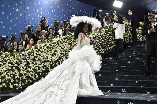 Inside the Met Gala: Under a petal-filled sky, guests honor Black style, hail a ‘monumental night’