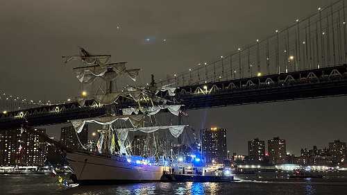 Prayers Up! Navy Ship Collision At Brooklyn Bridge Kills Two People & Leaves Several Others Injured