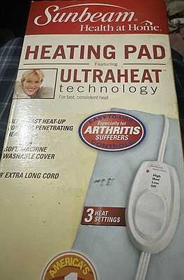 Sunbeam Health at Home Heating Pad | eBay