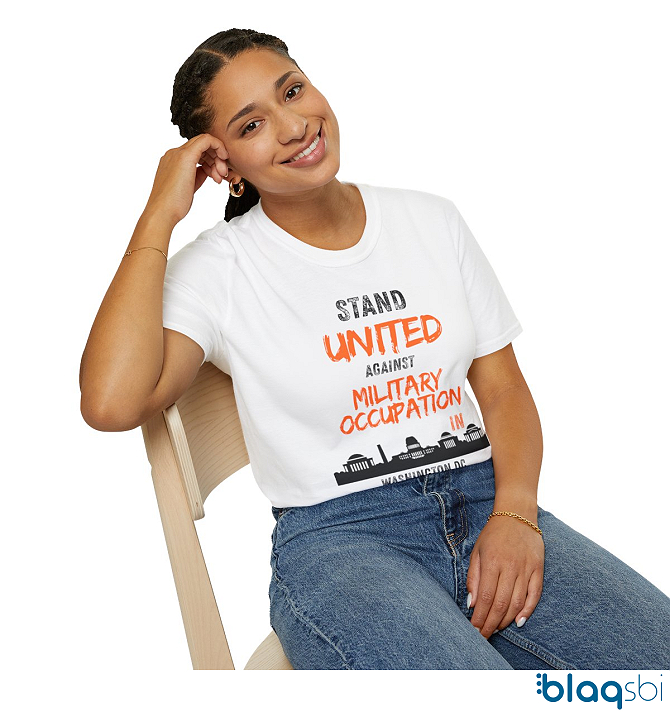 Blaqsbi | Product: Stand United T-shirt - Washington, D.C This unisex softstyle