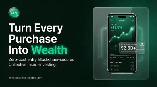 CashBack Invest Global — Turn Every Purchase Into Wealth