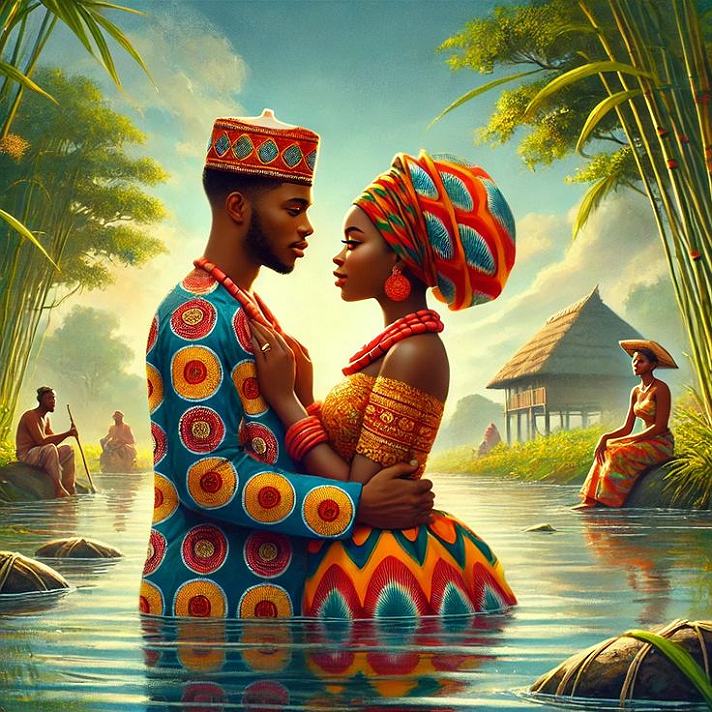 This beautiful artwork captures the timeless essence of love, culture, and unity. Inspired by the... Error Facebook