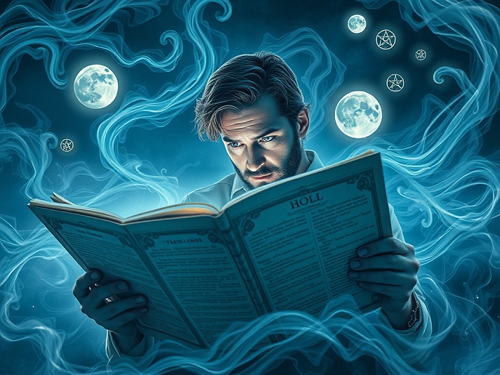 The Keeper of SecretsIn a realm where shadows dance and dreams intertwine,  A figure stands,...