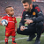 Post: My baby discussing with the coach on how to collect three points from Arsenal