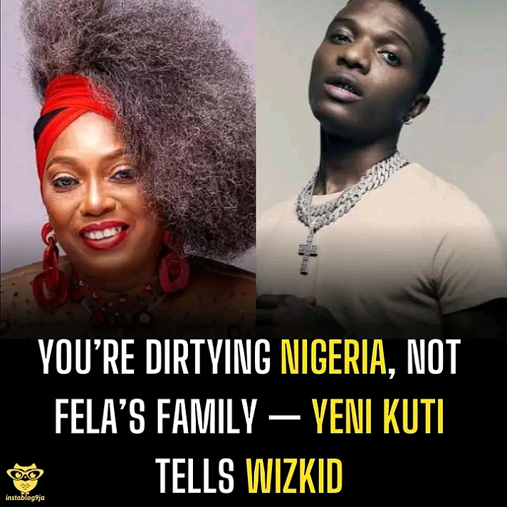 You’re Dirtying Nigeria, Not Fela’s Family — Yeni Kuti Tells WizkidAfrobeat legend Fela...