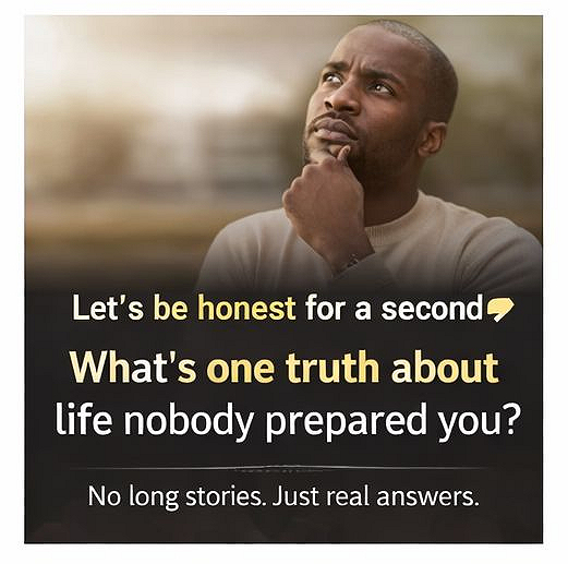 Let’s be honest for a second.Life didn’t come with a manual.Some things only teach you after...