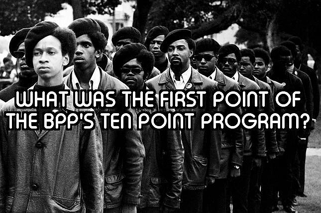 How Well Do You Know The Black Panther Party