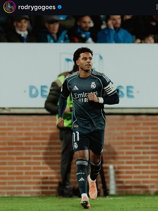 Rodrygo on IG