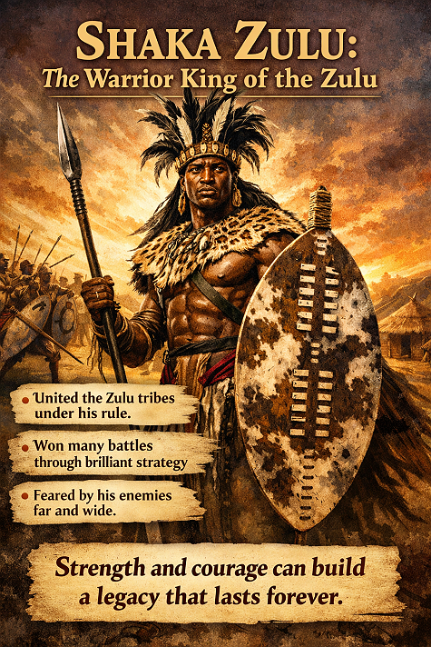 #news As a young boy, Shaka faced rejection and hardship, but he never gave up. Through discipline,...