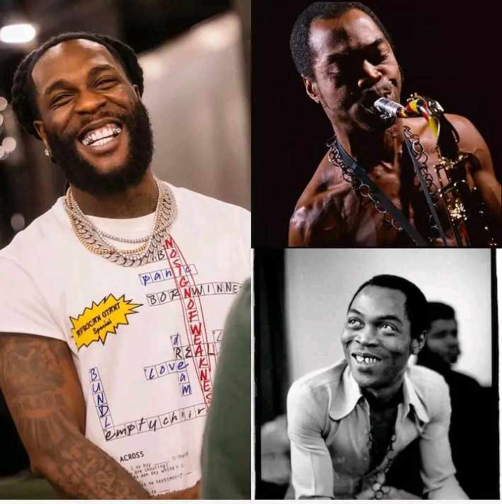 Breaking News ❤️❤️❤️Burna Boy officially declares that FELA is the Greatest Afro...