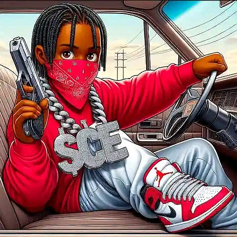 Digital art creator of wallpaper selection