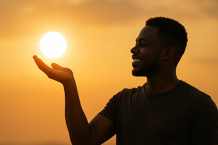 “Black child, ease up.” here is a glass of pure water to ease up.They closed doors in our...