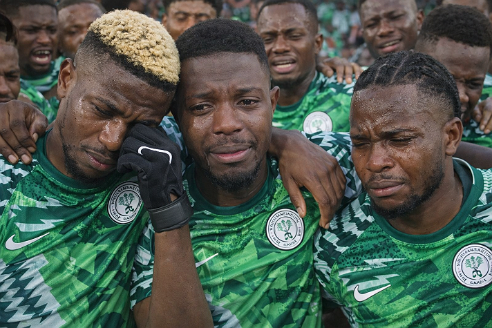 Nigeria lost the semi final no joy 😭😭😭
