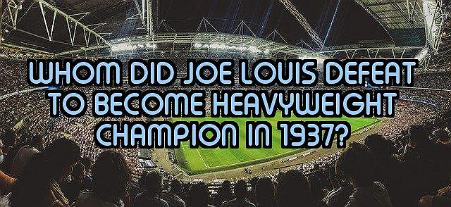 How Well Do You Know Blacks in Sports